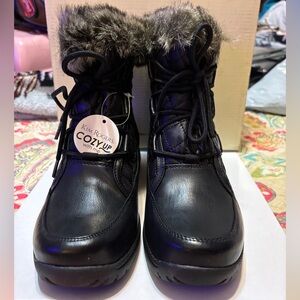 Kim Rodger’s Fur Lined Ankle boots